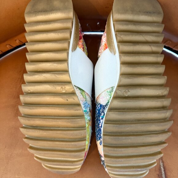 George J Love sequin sneakers size 38 - Picture 5 of 6